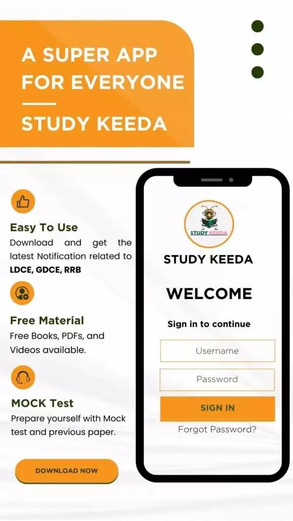 youtube Studykeeda app LDCE GDCE railway RRB exam