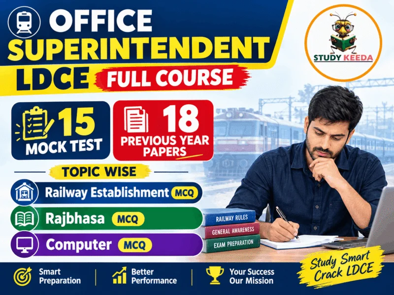 Office Superintendent 20 percent LDCE course poster